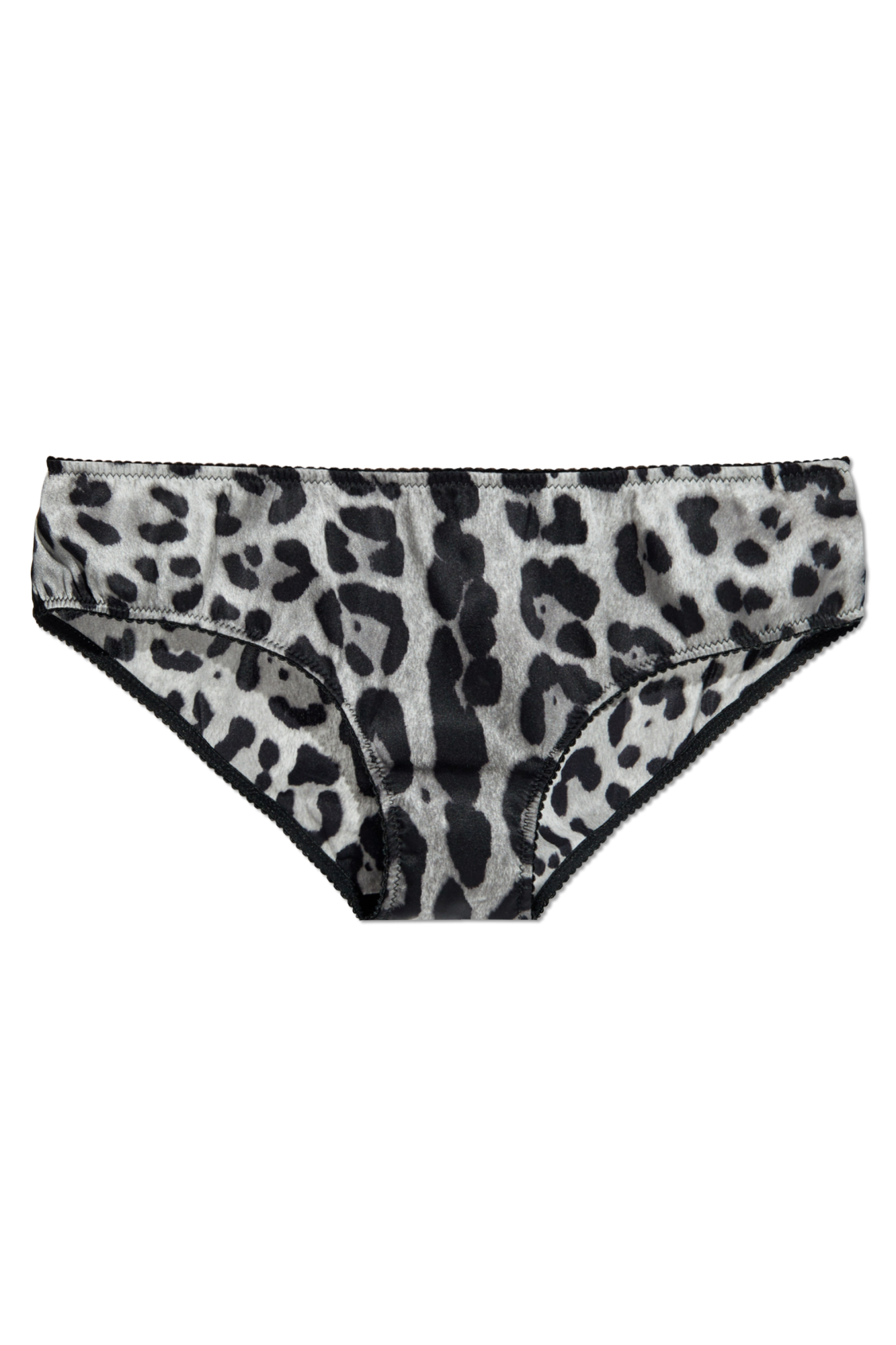Dolce & Gabbana Silk panties with animal print | Women's